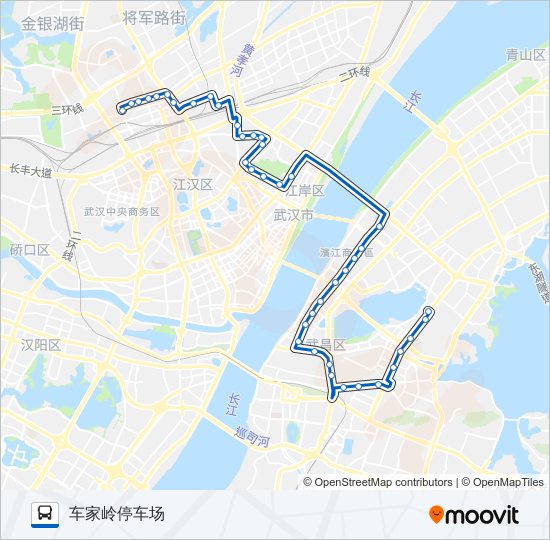 729路 bus Line Map