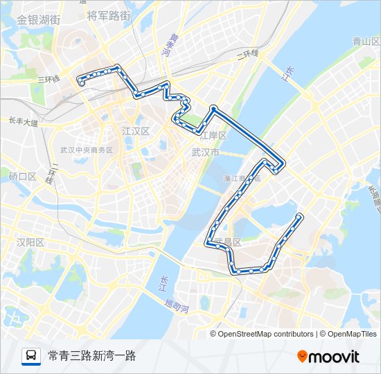 公交729路的线路图