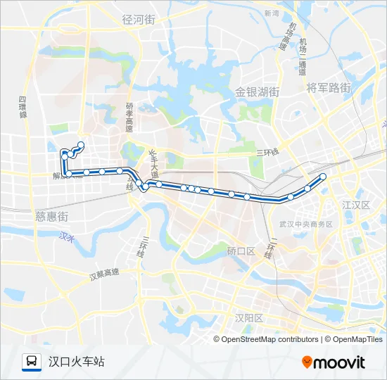 736路 Bus Line Map