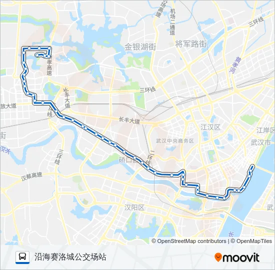 737路 Bus Line Map