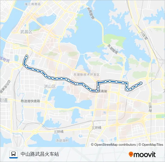 738路 Bus Line Map