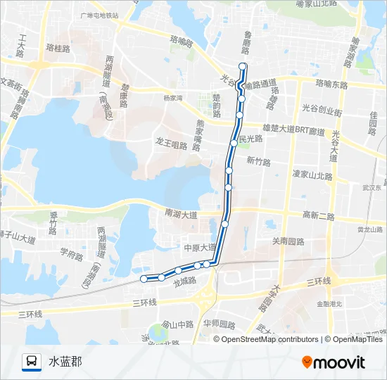 739路 Bus Line Map