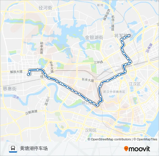 741路 Bus Line Map