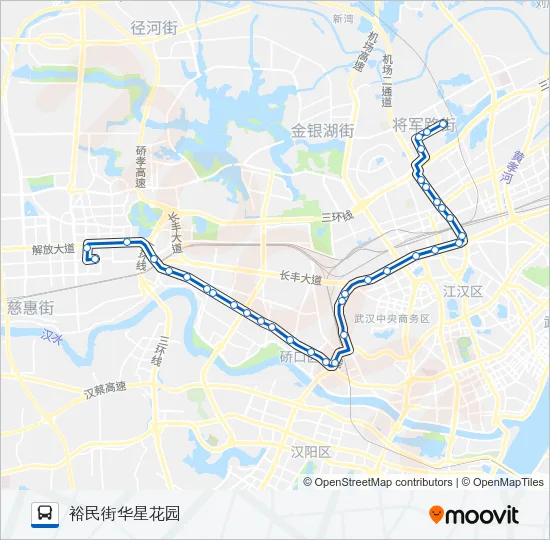 741路 Bus Line Map
