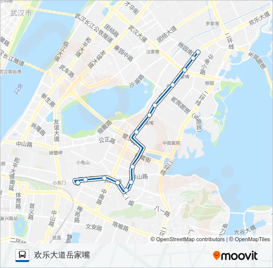 752路 Bus Line Map