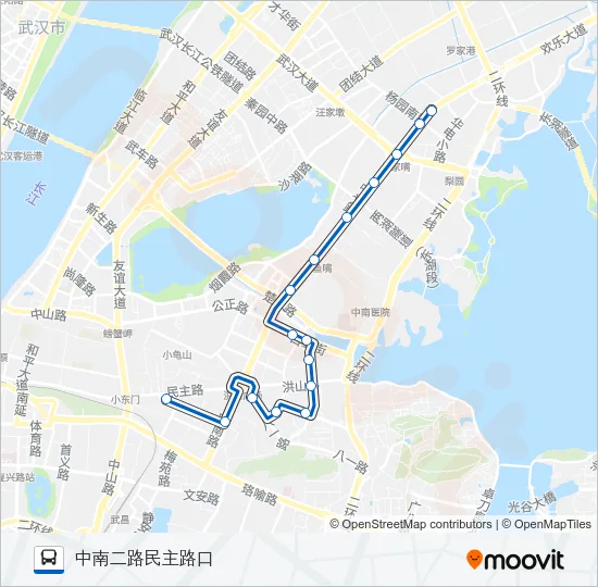 752路 Bus Line Map