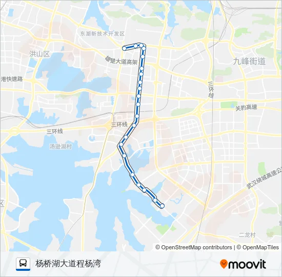 755路 Bus Line Map