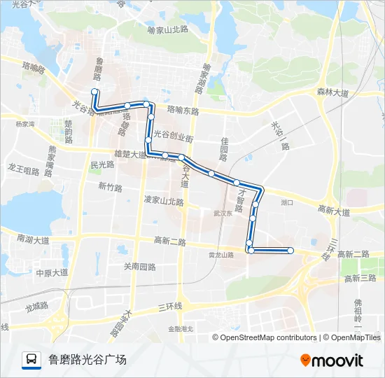 756路 Bus Line Map