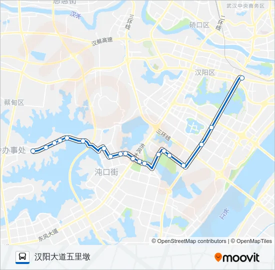 760路 Bus Line Map