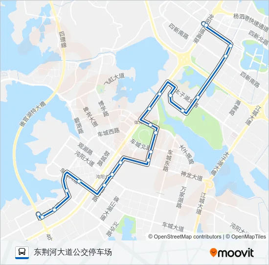 769路 Bus Line Map