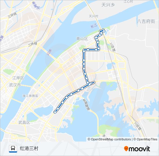 公交782路的线路图