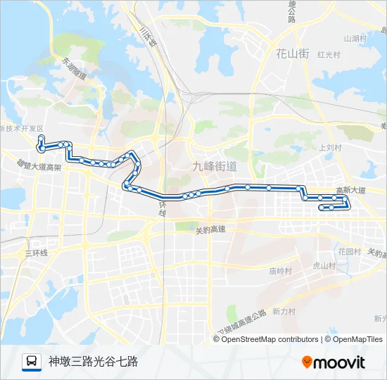 786路 Bus Line Map