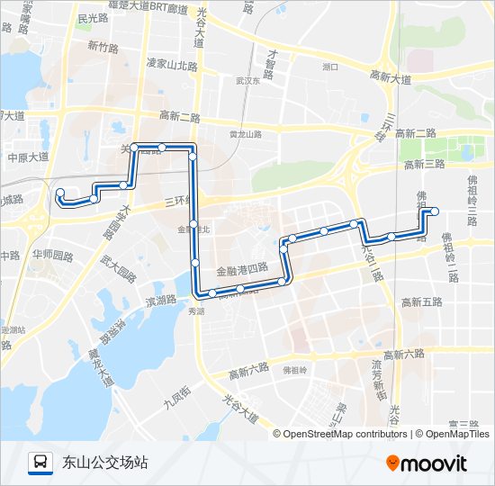 787路 bus Line Map