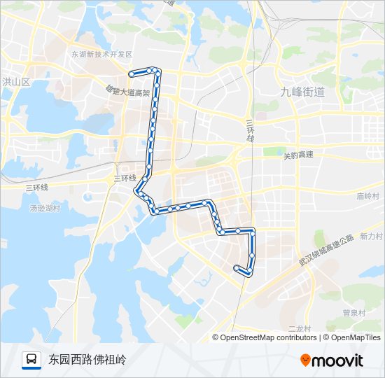 公交789路的线路图