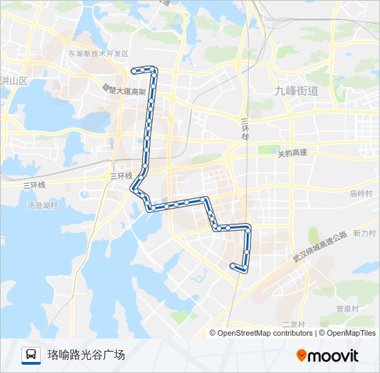 公交789路的线路图