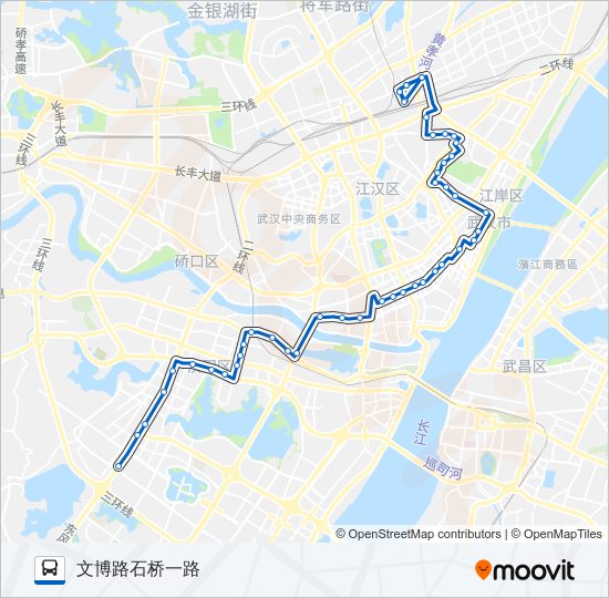 公交801路的线路图