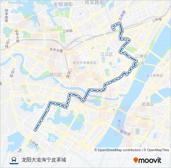 801路 Bus Line Map