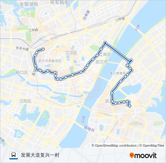 公交802路的线路图