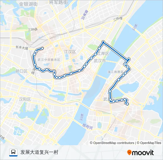 802路 Bus Line Map