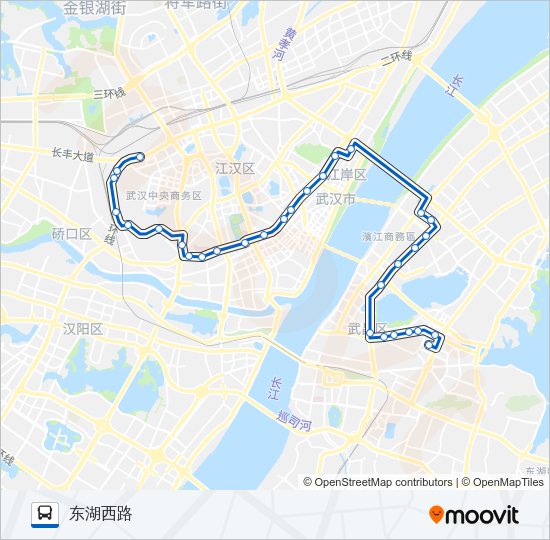 公交802路的线路图