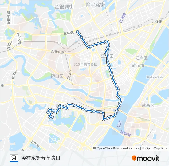 803路 Bus Line Map