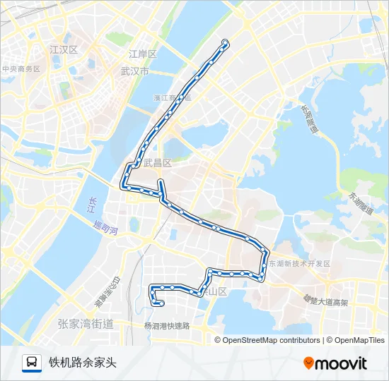 804路 Bus Line Map