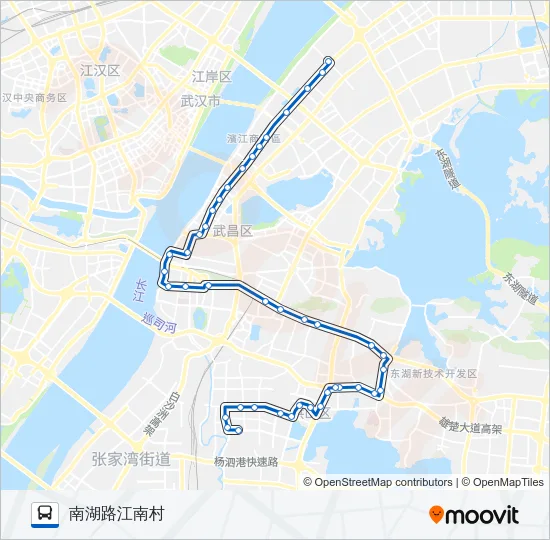 804路 Bus Line Map