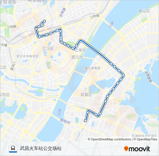 805路 Bus Line Map