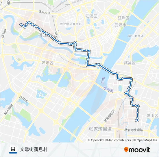 806路 Bus Line Map