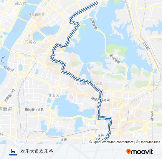 公交810路的线路图