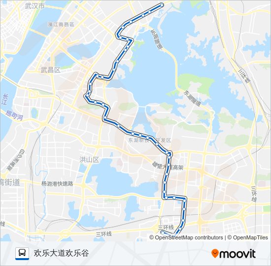 公交810路的线路图