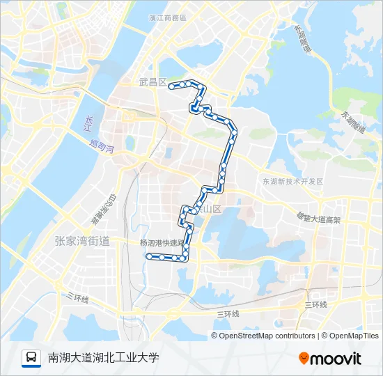 817路 Bus Line Map