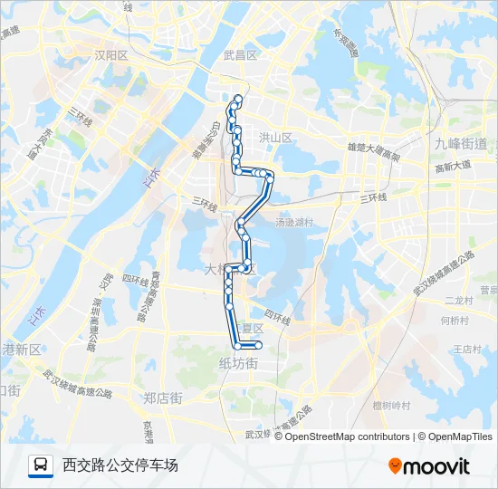 901路 Bus Line Map