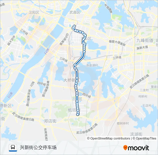 908路 Bus Line Map