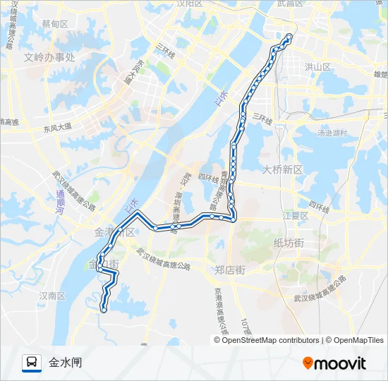 910路 Bus Line Map