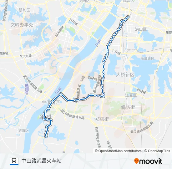 910路 Bus Line Map