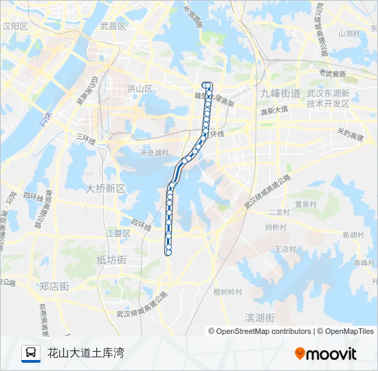 912路 Bus Line Map