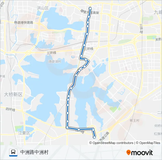 915路 Bus Line Map