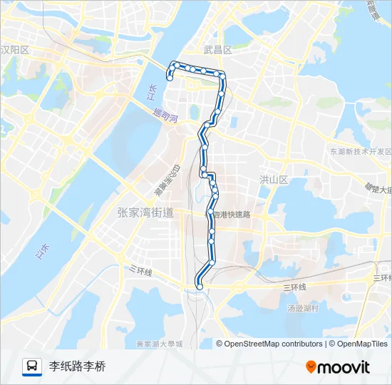 916路 Bus Line Map