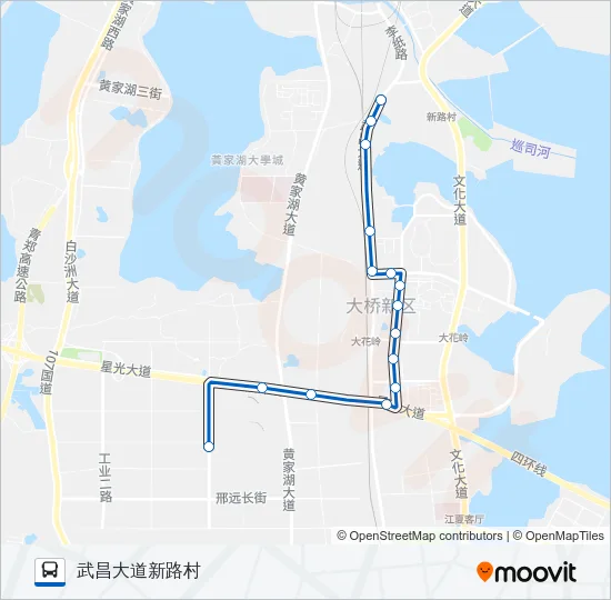 917路 Bus Line Map