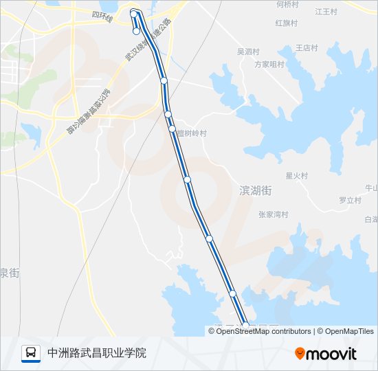 公交920路的线路图