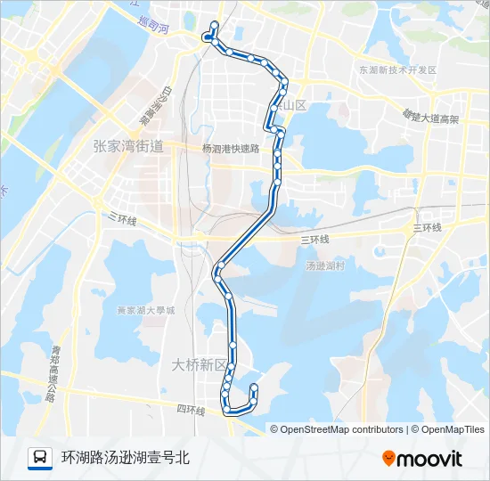 921路 Bus Line Map