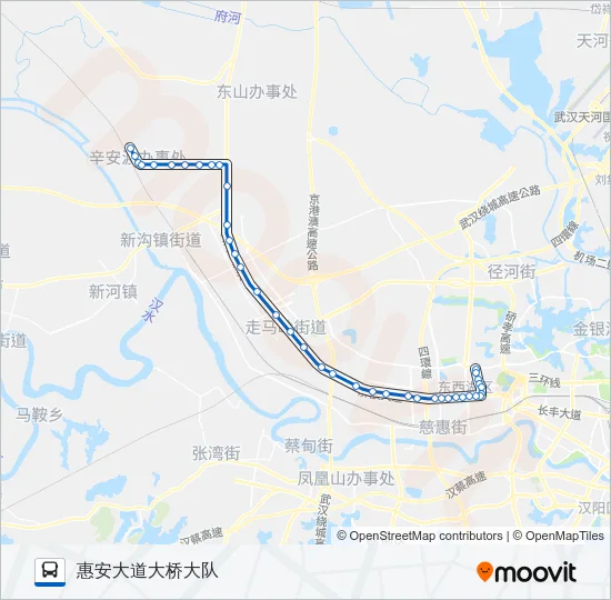 H86路 Bus Line Map