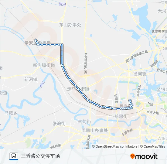 H86路 Bus Line Map