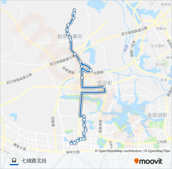 H87路 Bus Line Map