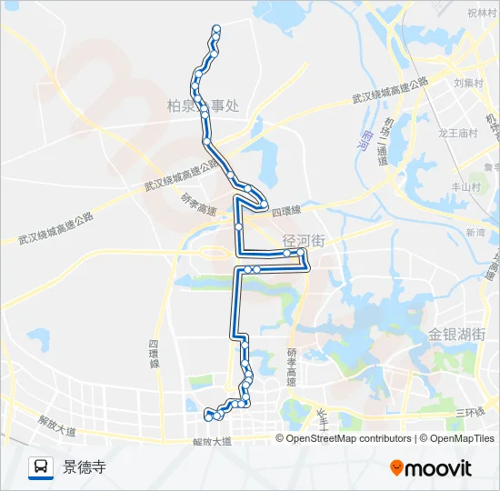 H87路 Bus Line Map