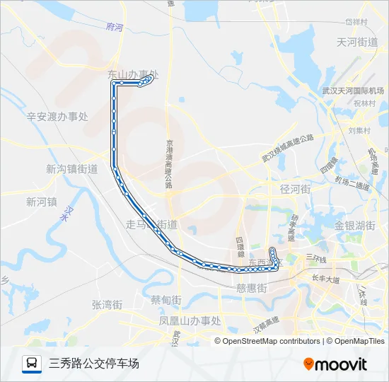H89路 Bus Line Map