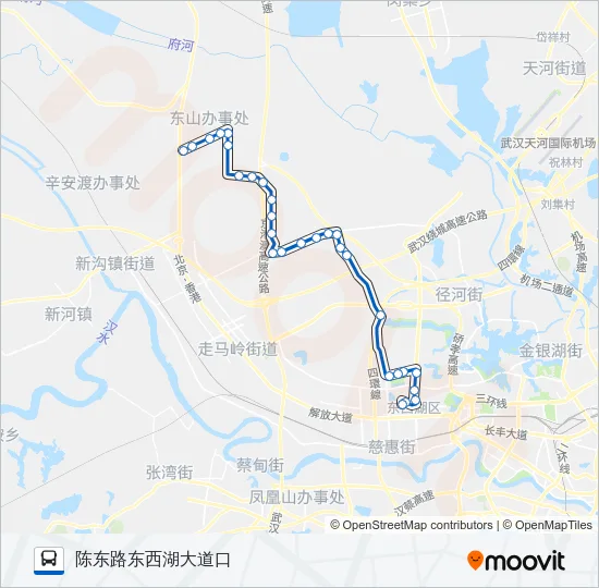 H91路 Bus Line Map