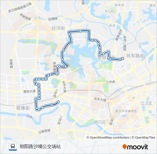 H93路 Bus Line Map