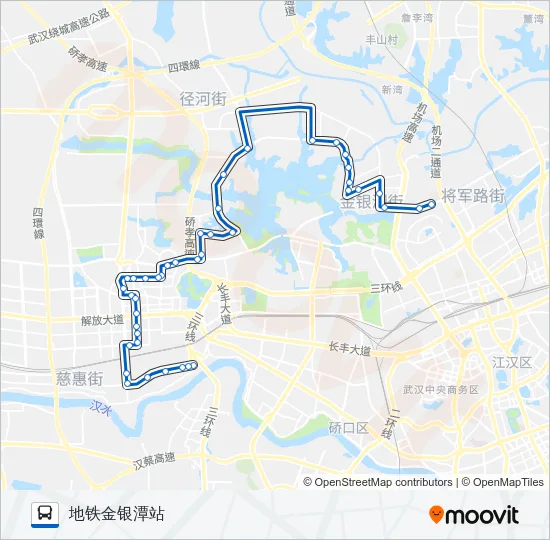H93路 Bus Line Map